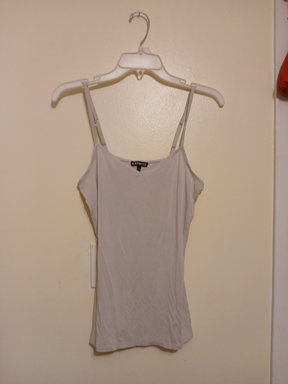 Express Light Tan Adjustable-Strap Camisole